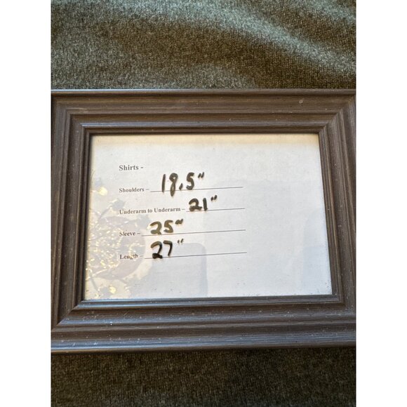 Eddie Bauer Mens Green Sweater L Crewneck Lambswool Pullover Warm Soft FLAW - Picture 6 of 8